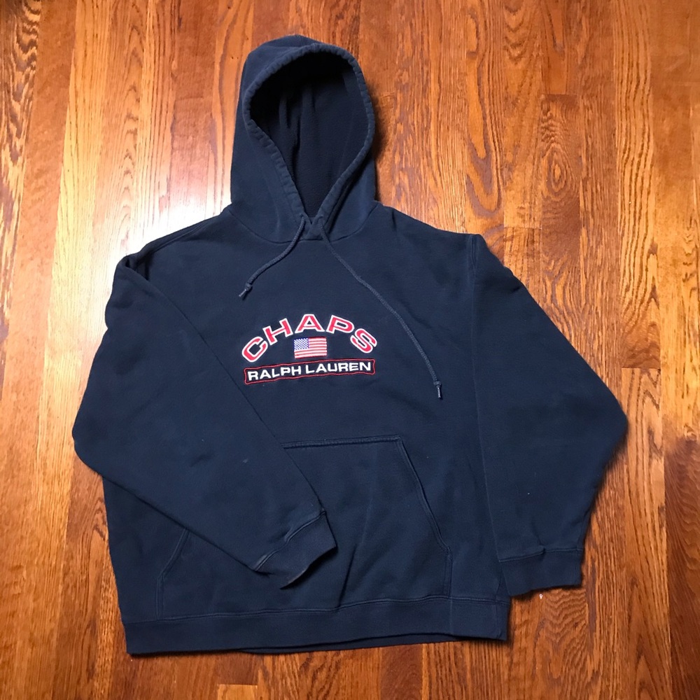 Vintage Chaps Ralph Lauren hoodie sweatshirt